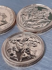 3 x 2022 Gibraltar ¼ Gold