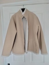 Ladies Camel Sherpa Fleece