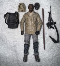 The Walking Dead- Morgan Jones Action Figure- McFarlane Toys- Broken Weapon