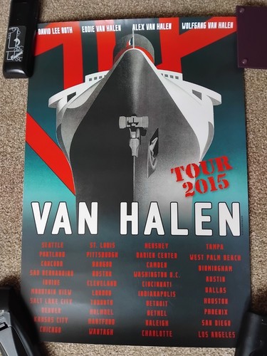 Van halen 2015 final tour - 2015,