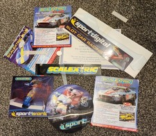 Scalextric 2000s paperwork