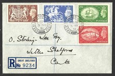 KGVI 1951 Festival of Britain registered First Day Cover dated 3 MAY 1951