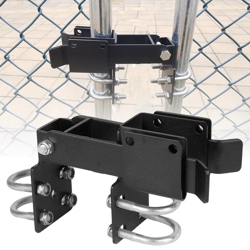 Chain link gate latch - chain, double