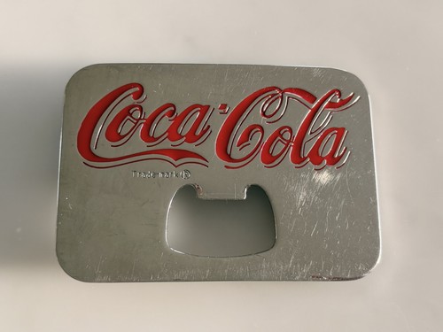 Coca cola metal - belt, buckle