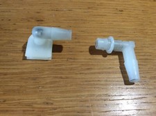 Vax Dual V Carpet Washer V-124A 2x Water Tube Elbows, Shampoo Cleaner