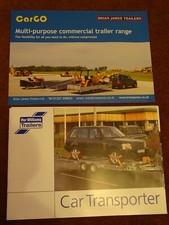 Brian James Trailers Brochures  Car Transporters & Cargo trailers