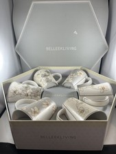Belleek Living Six Mug Set - Bay Flowers 