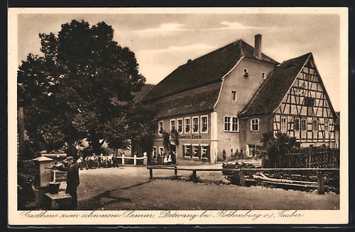 Detwang gasthaus zum schwarz - detwang,,
