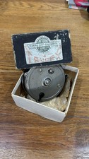 Vintage J.W.Young Trudex 4" Fishing Reel with box