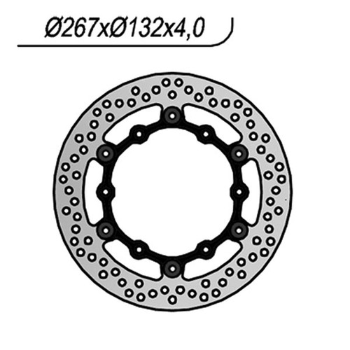 Brake disc 1195 - ng,