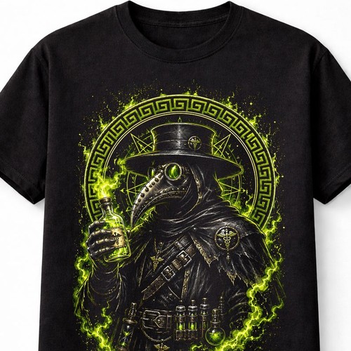 Plague doctor gothic - plague, horror