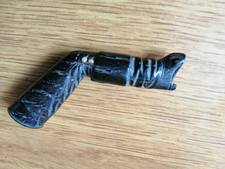 Antique Treen Wooden  Leg/ Boot Pipe Tamper. Tobacco.