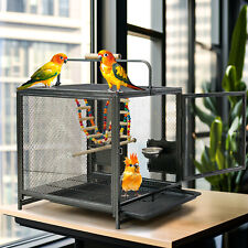 BingoPaw Bird Travel Carrier Cage for Parrots Conures Lovebird Cockatiel Carrier