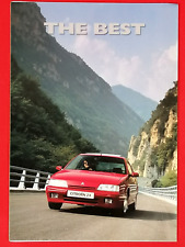 1992-93 CITROEN ZX 3 DOOR Sales Brochure -16V Volcane Furio Aura Avantage Reflex