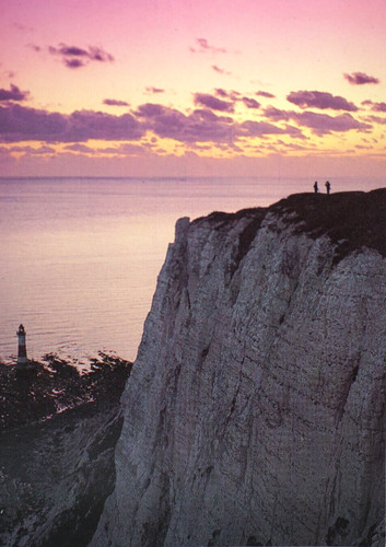 Postcard dusk beachy - postcard,