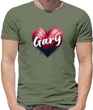 Love Heart Gary - Mens T-Shirt