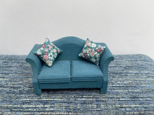 Vintage lerro blue sofa - lerro,