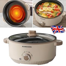 Electric Slow Cooker 4L Glass