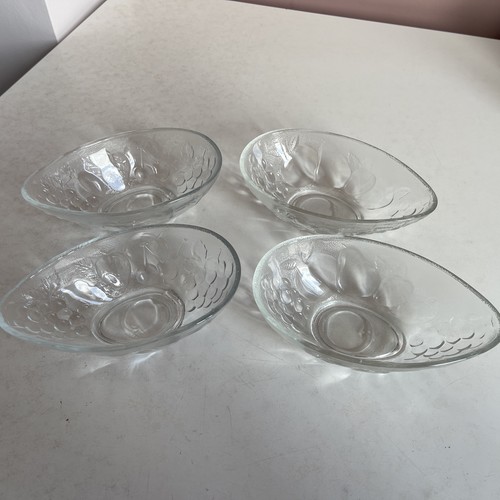 Vintage glass avocado - , fruit