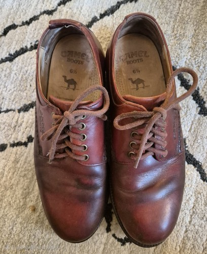 Mens dark tan leather lace - mens,