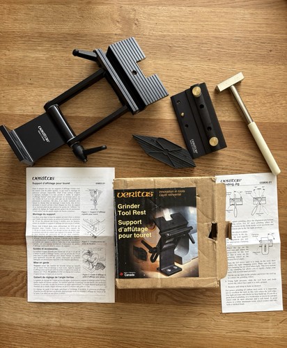 Veritas grinder tool rest with - veritas,