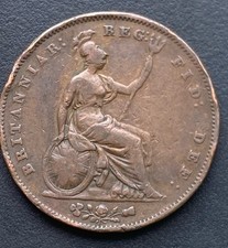 1853 Victoria Penny Copper