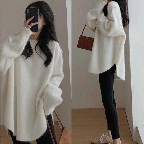 Lady knitted top shirt blouse - lady,