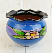 Hand-painted ceramic vase Art
