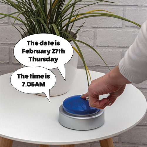 Big button talking alarm clock - alarm,