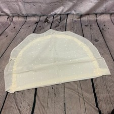 Pram Pillowcase Cream Broderie