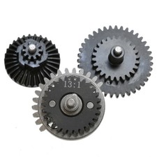 ZCI Airsoft 13:1 Ratio High Speed AEG Gear Set CNC Steel ROF V2 V3 Gearbox