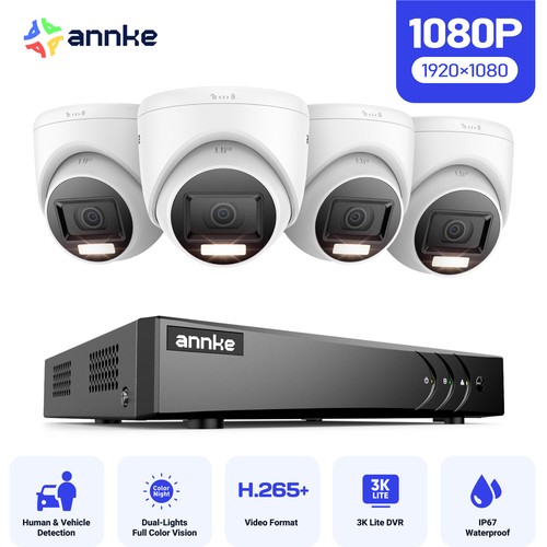 Annke 1080p cctv - 1080p, system