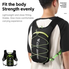 WEST BIKING Reflective Cycling Bag Hiking Hydration Pack Running Backpack 7L