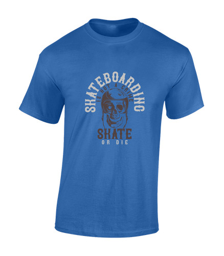 Skate die mens shirt - or, t