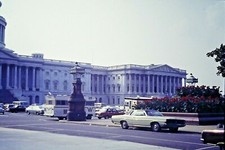 Vintage 35mm Slides Photos Views Capitol Building Washington DC Old Cars Lot 