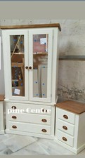  HANDMADE AYLESBURY NEXT (IVORY) (CUP HANDLES) 2 PIECE BED ROOM  FURNITURE SET!