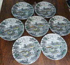 7 X  Vintage Genuine Ironstone