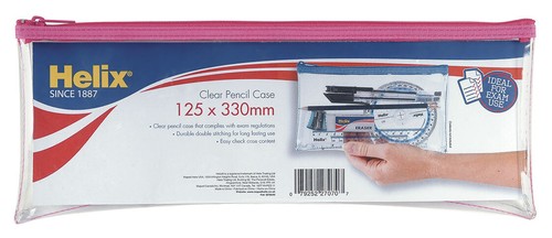 Helix clear pencil - pencil, case