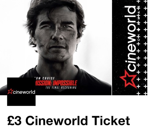 Cineworld cinema ticket - cineworld,
