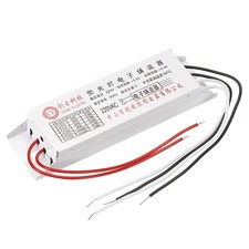 6x2x1" Electronic Ballast 220V AC 24/55-W H-Type Fluorescent Lamp Ballast White