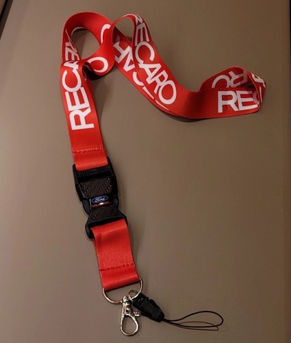 Recaro red lanyard for fiesta - red,