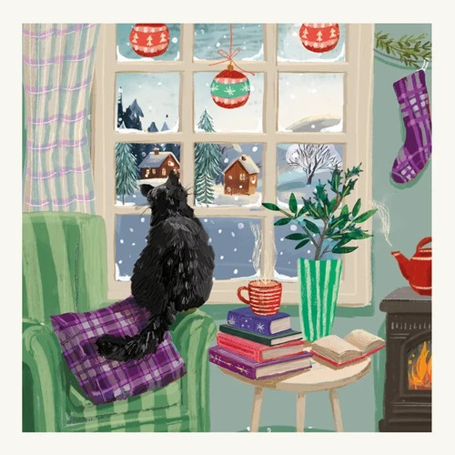 Christmas cards cats - christmas,