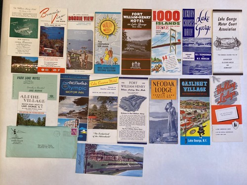 Vintage travel brochures - vintage,