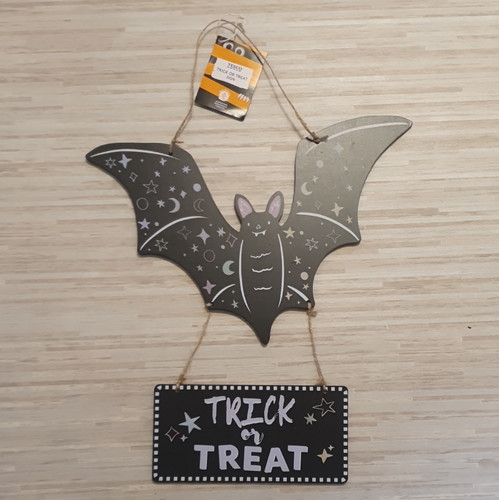 Tesco halloween bat wooden - bat,