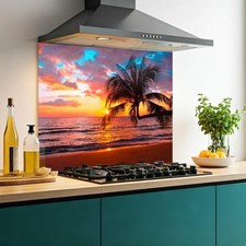 Printed Glass Kitchen