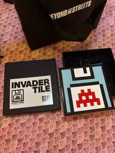 Invader tile floppy - disk,