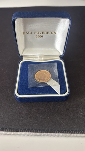 2000 half sovereign coin - sovereign, in