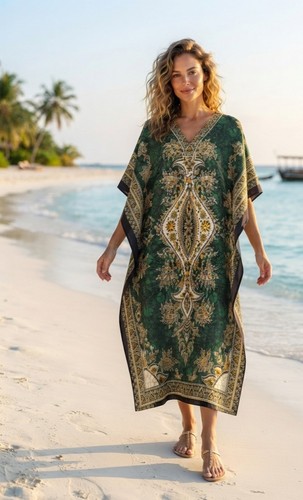 Women long african kaftan - long,