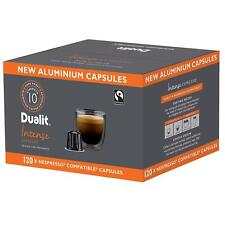 Dualit Intense Aluminium Coffee Drink Pods Aluminium Nespresso Pack 120 Capsules