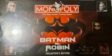 Batman and Robin Monopoly Collectors Edition